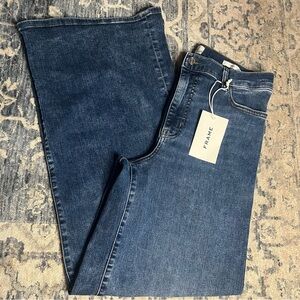 FRAME Le Slim Palazzo Mid-Rise Straight Leg Jeans NWT 30